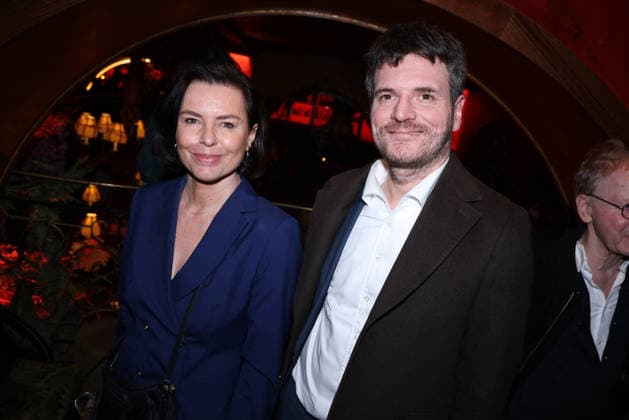 Exclusive - Paul Melun book launch - Paris Exclusive - Laurence Sailliet and Benjamin Morel attend Paul Melun « Plouc Story » book launch organized by Five Eyes Production at Buddha Bar in Paris, France on March 11 2026. Photo by Jerome Dominé ABACAPRESS.COM Paris France  Copyright: xDominexJerome ABACAx