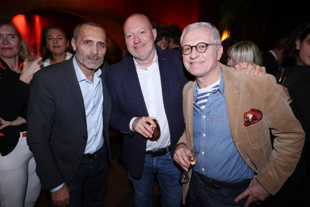Exclusive - Paul Melun book launch - Paris Exclusive - David Setrouk, Jean-Christophe Couvy and Thierry Cabannes attend Paul Melun « Plouc Story » book launch organized by Five Eyes Production at Buddha Bar in Paris, France on March 11 2026. Photo by Jerome Dominé ABACAPRESS.COM Paris France  Copyright: xDominexJerome ABACAx