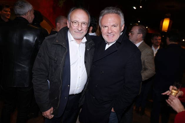 Exclusive - Paul Melun book launch - Paris Exclusive - Yves Threard and Eric Brunet attend Paul Melun « Plouc Story » book launch organized by Five Eyes Production at Buddha Bar in Paris, France on March 11 2026. Photo by Jerome Dominé ABACAPRESS.COM Paris France  Copyright: xDominexJerome ABACAx