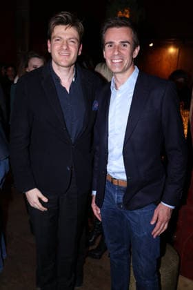 Exclusive - Paul Melun book launch - Paris Exclusive - Paul Melun and Jean-Baptiste Marteau attend Paul Melun « Plouc Story » book launch organized by Five Eyes Production at Buddha Bar in Paris, France on March 11 2026. Photo by Jerome Dominé ABACAPRESS.COM Paris France  Copyright: xDominexJerome ABACAx