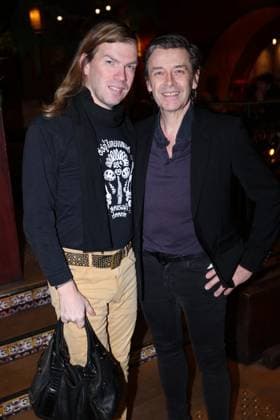 Exclusive - Paul Melun book launch - Paris Exclusive - Christophe Guillarme and his husband Thierry Marceau attend Paul Melun « Plouc Story » book launch organized by Five Eyes Production at Buddha Bar in Paris, France on March 11 2026. Photo by Jerome Dominé ABACAPRESS.COM Paris France  Copyright: xDominexJerome ABACAx