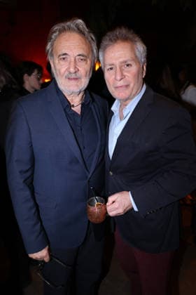 Exclusive - Paul Melun book launch - Paris Exclusive - Jean-Louis Tribes and Laurent Olmedo attend Paul Melun « Plouc Story » book launch organized by Five Eyes Production at Buddha Bar in Paris, France on March 11 2026. Photo by Jerome Dominé ABACAPRESS.COM Paris France  Copyright: xDominexJerome ABACAx
