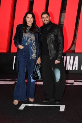 Rome, Cinema The Space Moderno Premiere of the Film Idols until the last race , In the photo: Nadia Mayer Corrado Sassu  Copyright: xVincenzoxLandix xipa-agency.netx xVincenzoxLandix IPA_Agency_IPA72739575