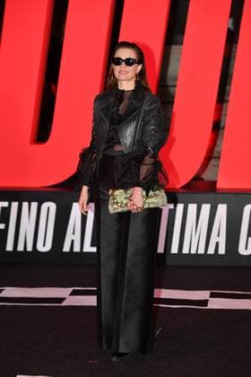 Rome, Cinema The Space Moderno Premiere of the Film Idols until the last race , In the photo: Nathalie Rapti Gomez  Copyright: xVincenzoxLandix xipa-agency.netx xVincenzoxLandix IPA_Agency_IPA72740004