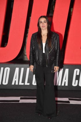Rome, Cinema The Space Moderno Premiere of the film Idols until the last race , In the photo: Manola Moslehi  Copyright: xVincenzoxLandix xipa-agency.netx xVincenzoxLandix IPA_Agency_IPA72740090