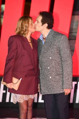 Rome, Cinema The Space Moderno Premiere of the Film Idols until the last race , In the photo: Claudio Santamaria Francesca Barra  Copyright: xVincenzoxLandix xipa-agency.netx xVincenzoxLandix IPA_Agency_IPA72739811
