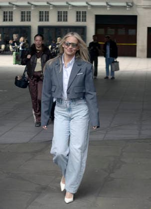 Pussycat dolls reunion bbc tv center London - 11 Mar 2026 Kimberly Wyatt of Pussycat dolls, spotted leaving bbc tv center after pre recording a secret interview to be broadcast tomorrow. London United Kingdom Copyright: xPerryxSmyliex xSOPAxImagesx _PSMYLIE14