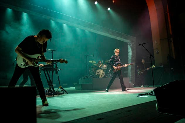 Franz Ferdinand at O2 Academy Brixton 11 03 2026 Franz Ferdinand perform at O2 Academy Brixton in London on 11th March 2026. Alex Kapranos lead vocals, guitar Bob Hardy bass, Julian Corrie keyboards, Dino Bardot guitar, Audrey Tait drums., Credit:Zoran Veselinovic Avalon UK, London, O2 Academy Brixton  Copyright: xZoranxVeselinovicx xAvalonx 1082114945