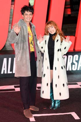 Colombre und Maria Antonietta bei der Premiere des Kinofilms Idoli - Fino all ultima corsa Ãdolos Idols im Space Cinema Moderno. Rom, 11.03.2026