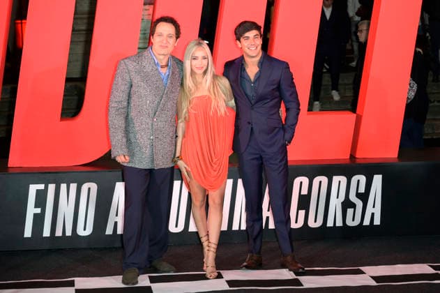 Claudio Santamaria, Ana Mena, und Oscar Casas bei der Premiere des Kinofilms Idoli - Fino all ultima corsa Ãdolos Idols im Space Cinema Moderno. Rom, 11.03.2026