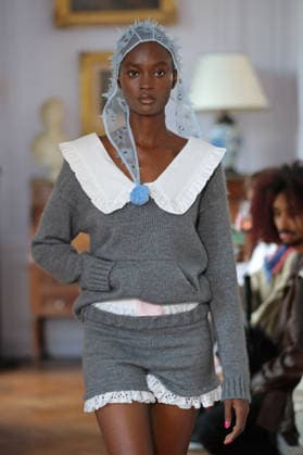 PFW - Florentina Leitner Runway A model walks the runway during the Florentina Leitner Womenswear Fall Winter 2026-2027 show as part of Paris Fashion Week on March 10, 2026 in Paris, France. Photo by Alain Gil Gonzalez ABACAPRESS.COM Paris France  Copyright: xGonzalezxAlain-Gil ABACAx