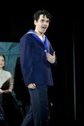 Adrian Djokic bei der Fotoprobe zum Theaterstück Bekenntnisse des Hochstaplers Felix Krull im Schlosspark Theater. Berlin, 11.03.2026