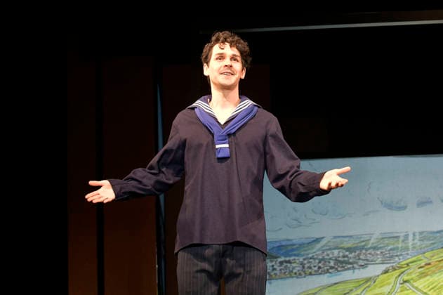 Adrian Djokic bei der Fotoprobe zum Theaterstück Bekenntnisse des Hochstaplers Felix Krull im Schlosspark Theater. Berlin, 11.03.2026