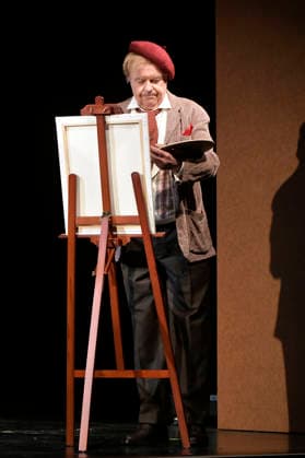 Gerhard Mohr bei der Fotoprobe zum Theaterstück Bekenntnisse des Hochstaplers Felix Krull im Schlosspark Theater. Berlin, 11.03.2026