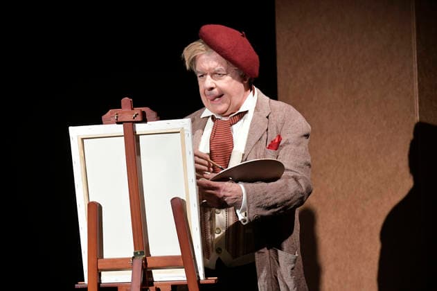 Gerhard Mohr bei der Fotoprobe zum Theaterstück Bekenntnisse des Hochstaplers Felix Krull im Schlosspark Theater. Berlin, 11.03.2026