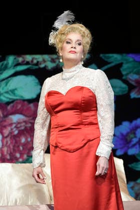 Alexa Maria Surholt bei der Fotoprobe zum Theaterstück Bekenntnisse des Hochstaplers Felix Krull im Schlosspark Theater. Berlin, 11.03.2026