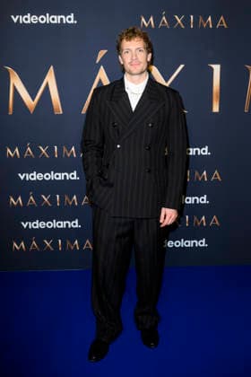 11-03-2026 Premiere of the second season of the Videoland Original drama series Maxima in De Nieuwe Kerk, Amsterdam. Martijn Lakemeier as Willem-Alexander Â  Copyright: xPPEx