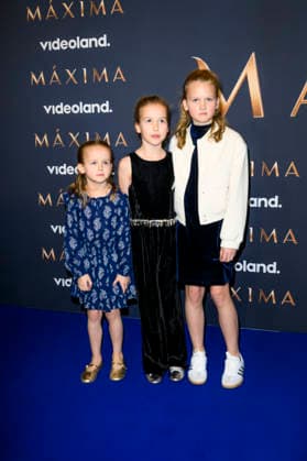 11-03-2026 Premiere of the second season of the Videoland Original drama series Maxima in De Nieuwe Kerk, Amsterdam. Julie Als Amalia, Nina Als Ariane n Philou Als Alexia Â  Copyright: xPPEx