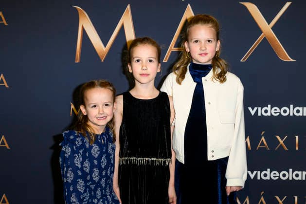 11-03-2026 Premiere of the second season of the Videoland Original drama series Maxima in De Nieuwe Kerk, Amsterdam. Julie Als Amalia, Nina Als Ariane n Philou Als Alexia Â  Copyright: xPPEx