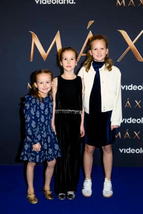 11-03-2026 Premiere of the second season of the Videoland Original drama series Maxima in De Nieuwe Kerk, Amsterdam. Julie Als Amalia, Nina Als Ariane n Philou Als Alexia Â  Copyright: xPPEx