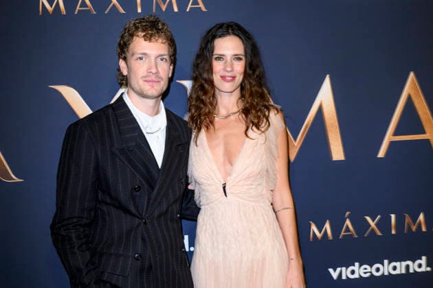 11-03-2026 Premiere of the second season of the Videoland Original drama series Maxima in De Nieuwe Kerk, Amsterdam. Martijn Lakemeier Als Willem-Alexander en Delfina Chaves Als Maxima Â  Copyright: xPPEx