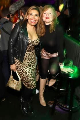 Patricia Blanco und Nina Petri bei der Eröffnung von Olivias Dschungel Bar auf der Großen Freiheit. Hamburg, 11.03.2026