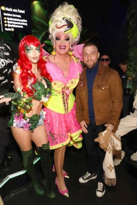Eroeffnung Olivias Dschungelbar in Hamburg Micaela Schaefer, Olivia Jones, Filip Pavlovic, Eroeffnung Olivias Dschungelbar, Grosse Freiheit Hamburg, 11.03.2026 Copyright: xEventpressxBecherx