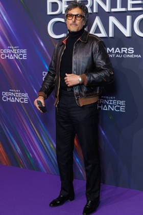 Project Hail Mary premiere at Pathe Palace theatre Celebrities arrival on red carpet Avant premiere de Projet derniere chance au cinema Pathe Palace Arrivees des celebrites sur le tapis rouge Vincent Elbaz 453989 2026 03 11  Copyright: xSebastienxFremontx xStarfacex STAR_453989_019