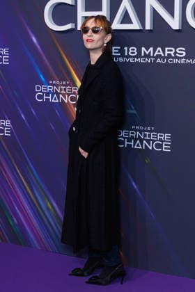 Project Hail Mary premiere at Pathe Palace theatre Celebrities arrival on red carpet Avant premiere de Projet derniere chance au cinéma Pathe Palace Arrivees des celebrites sur le tapis rouge Lolita Chammah 453989 2026 03 11  Copyright: xSebastienxFremontx xStarfacex STAR_453989_045
