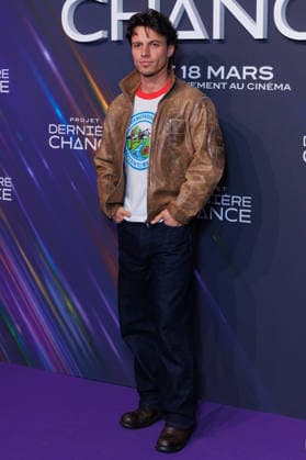 Project Hail Mary premiere at Pathe Palace theatre Celebrities arrival on red carpet Avant premiere de Projet derniere chance au cinéma Pathe Palace Arrivees des celebrites sur le tapis rouge Kevin Dias 453989 2026 03 11  Copyright: xSebastienxFremontx xStarfacex STAR_453989_052