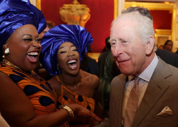 . 11 03 2026. London, United Kingdom. King Charles III during a reception with members of the Nigerian Diaspora in the UK at St James s Palace in London.  xPoolx xi-Imagesx IIM-26630-0007