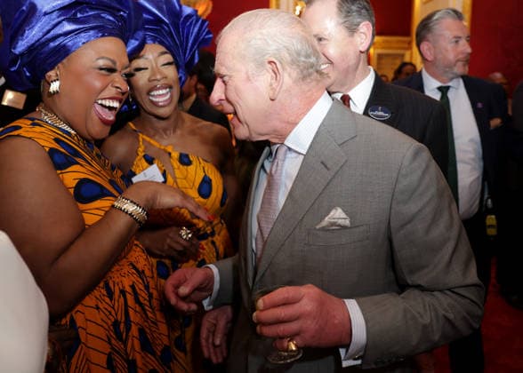 . 11 03 2026. London, United Kingdom. King Charles III during a reception with members of the Nigerian Diaspora in the UK at St James s Palace in London.  xPoolx xi-Imagesx IIM-26630-0008