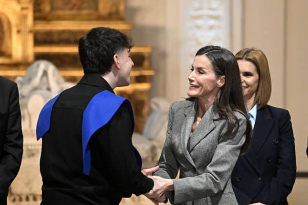 Queen Letizia during the closing ceremony of the third edition of the Master of Lifelong Learning in International Reporting Queen Letizia during the closing ceremony of the third edition of the Master of Lifelong Learning in International Reporting at the University of Alcalá de Henares, on March 12, 2026, in Alcalá de Henares Madrid, Spain The Master trains journalists capable of telling the world from the field In collaboration with the RTVE Institute, the program combines academic training and professional experience to prepare students to cover global events, conflicts, crises and political and social transformations, the program combines academic training and professional experience to prepare students to cover global events, conflic  Copyright: xJosÃ xOlivax 7359810
