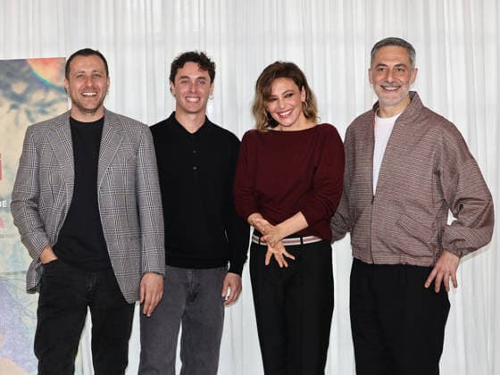 Rome, Soho House, photocall for the film The Eyes of Others. Pictured: Andrea De Sica, Matteo Olivetti, Jasmine Trinca, Filippo Timi  Copyright: xMarcoxProvvisionatox xipa-agency.netx xDxAvanzo Provvisionatox IPA_Agency_IPA72757266