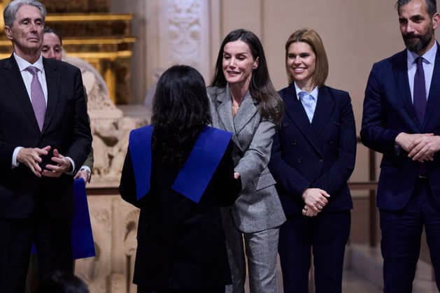 March 12, 2026, Alcala De Henares, Madrid, Spain: QUEEN LETIZIA of Spain attends the closing of third edition of permanent training master in Ã¢â‚¬oeReportismo InternacionalÃ¢ Alcala De Henares Spain - ZUMAc260 20260312_zep_c260_032 Copyright: xMikexChicorrox