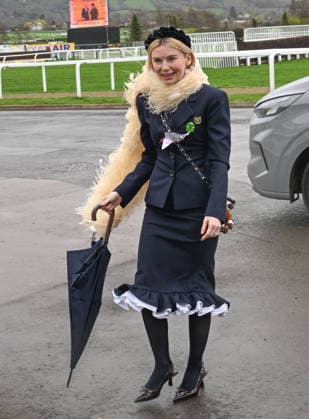Cheltenham Racing Festival 2026- Day Three Cheltenham, Gloucestershire Georgia Toffolo seen at Cheltenham Racing Festival - Day Three Cheltenham, Gloucestershire, Credit:Jules Annan Avalon England  Copyright: xJulesxAnnanx xAvalonx 1082306415