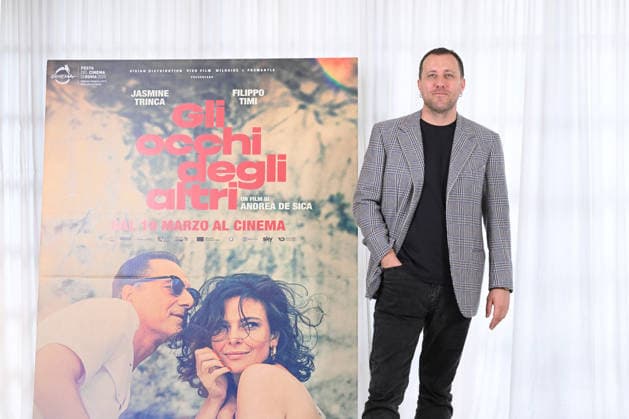 March 12, 2026, Rome, Rome, Italy: Presentation of the film The Eyes of Others. Pictured is director Andrea De Sica. , Rome, March 12th 2026 Rome Italy  - ZUMAa289 20260312_zia_a289_060 Copyright: xMariaxLauraxAntonellix