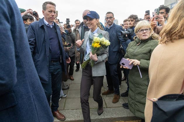 March 12, 2026, London, England, United Kingdom: The Prince of Wales William and Princess of Wales CATHERINE visit RNLI Tower Lifeboat Station in London to hear about the vital work of RNLI staff and volunteers saving lives on the River Thames. Their visit comes as the RNLI celebrates the 25th anniversary of the RNLI Lifeguards. London United Kingdom  - ZUMAs262 20260312_zip_s262_030 Copyright: xTayfunxSalcix