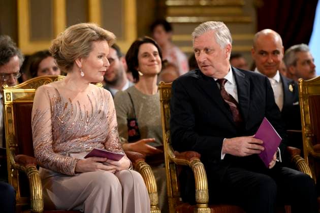 Spring Concert Belgian Royals12 03 2026 BRUSSELS, BELGIUM - Their Majesties the King and Queen pictured during a spring concert putting the spotlight on the theme of innovation by inviting guests who contribute to the advancement of society through their creativity, precision and dedication on March 12, 2026 in Brussels, Belgium, 12 03 2026 Brussels Belgium  Copyright: xPhilipxReynaersx