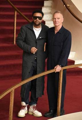 NEW YORK, NY- MARCH 12: Shaggy and Sting at the photo call for the MET opera debut of The Last Ship at the Metropolitan Opera House in New York City on March 12, 2026. Copyright: xMediaPunchx