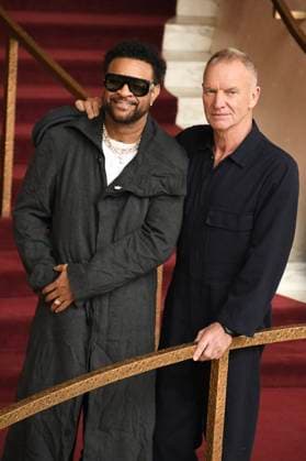 NEW YORK, NY- MARCH 12: Shaggy and Sting at the photo call for the MET opera debut of The Last Ship at the Metropolitan Opera House in New York City on March 12, 2026. Copyright: xMediaPunchx