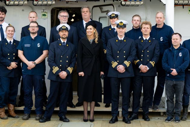 Queen Maxima attends the christening of the research vessel. Texel, the Netherlands. 12 Mar 2026 Queen Maxima attends the christening of the research vessel Anna Weber-van Bosse of the Royal Netherlands Institute for Sea Research (NIOZ) in the NIOZ harbor on Texel. The ship enables oceanographers to conduct research from the surface to the deep sea and from the poles to the tropics. Den Hoorn The Netherlands  Copyright: xMischaxSchoemakerx