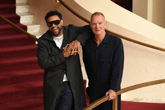 NEW YORK, NY- MARCH 12: Shaggy and Sting at the photo call for the MET opera debut of The Last Ship at the Metropolitan Opera House in New York City on March 12, 2026. Copyright: xmpi099 MediaPunchx