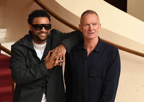 NEW YORK, NY- MARCH 12: Shaggy and Sting at the photo call for the MET opera debut of The Last Ship at the Metropolitan Opera House in New York City on March 12, 2026. Copyright: xmpi099 MediaPunchx