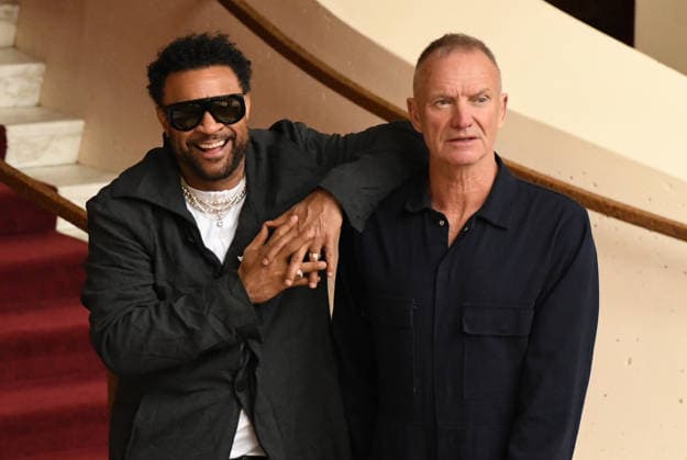 NEW YORK, NY- MARCH 12: Shaggy and Sting at the photo call for the MET opera debut of The Last Ship at the Metropolitan Opera House in New York City on March 12, 2026. Copyright: xmpi099 MediaPunchx