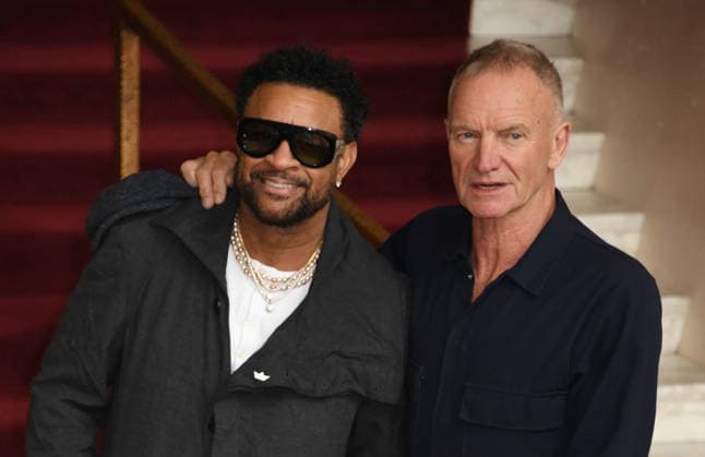 NEW YORK, NY- MARCH 12: Shaggy and Sting at the photo call for the MET opera debut of The Last Ship at the Metropolitan Opera House in New York City on March 12, 2026. Copyright: xmpi099 MediaPunchx
