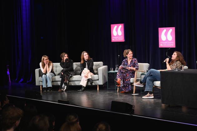 Klara Felixberger, Irem Demirci, Marie Rüscher, Charleen Florijn, Rasha Khayat liest und spricht auf der Lit.Cologne, dem internationalen Literaturfestival - OffSpring Award 2026