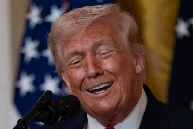 March 12, 2026, Washington, Dc, United States: President DONALD TRUMP and First Lady MELANIA TRUMP hosted a WomenÃ¢â‚¬â ¢s History Month observance at the White House on March 12, 2026. Washington United States - ZUMAl312 20260312_znp_l312_009 Copyright: xAndrewxLeydenx
