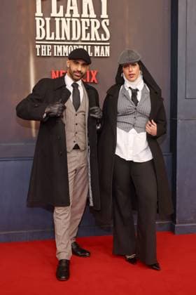 Premiere Peaky Blinders Ð The Immortal Man Milad Fakhri, Maram Karaf Premiere Peaky Blinders Ð The Immortal Man im Kino International Berlin Datum: 12.03.2026 Copyright: xEventpress Kratschx