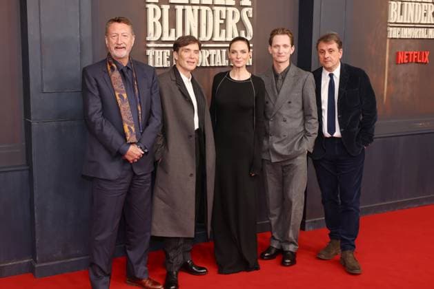 Premiere Peaky Blinders Ð The Immortal Man Steven Knight, Cillian Murphy, Rebecca Ferguson, Tom Harper, Guy Heeley Premiere Peaky Blinders Ð The Immortal Man im Kino International Berlin Datum: 12.03.2026 Copyright: xEventpress Kratschx